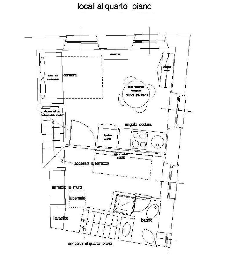 La Terrazza Apartment เวอนาซซา ภายนอก รูปภาพ
